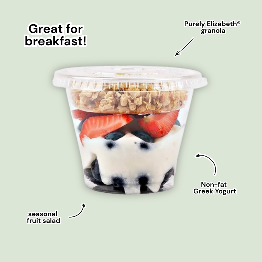 Fruit Parfait with Purely Elizabeth® granola